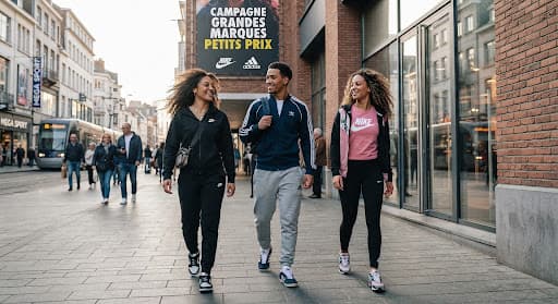 Campagne grandes marques à petits prix